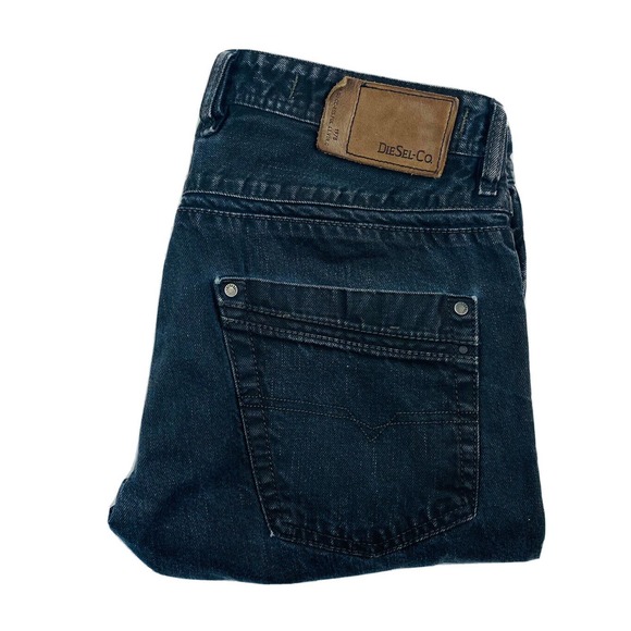 Diesel Krayver 0816V Black Faded Wash Regular Slim Carrot 31x30 - Picture 1 of 6
